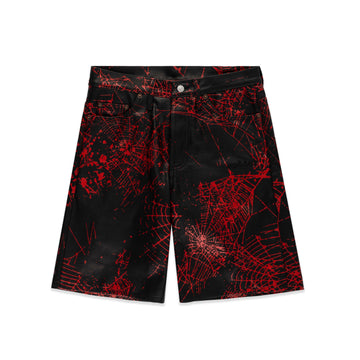 V2 WEB LEATHER SHORT