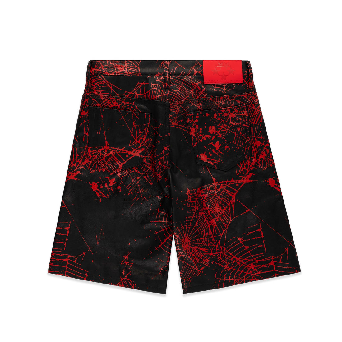 V2 WEB LEATHER SHORT