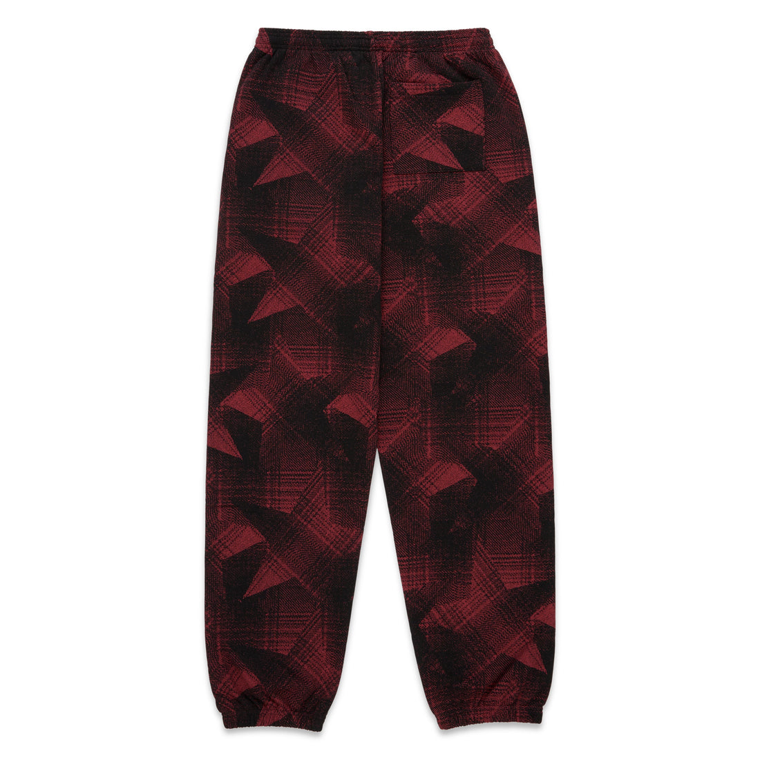 PLAID SPLATT SWEATPANT